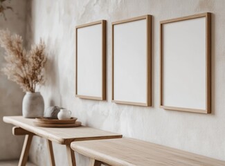 Mockup Frames Wall.