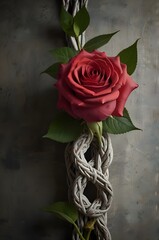 red roses on black background