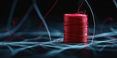 Thread Art - Abstract Photography of Thread