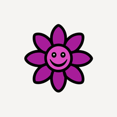 pink rabbit with flower