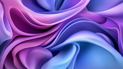 Obraz premium “Colorful abstract background featuring blue gradations and a circle effect style. Modern and Memphis-inspired design, perfect for dynamic visuals.”