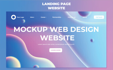 Web-design interface website illustration mockup professional 