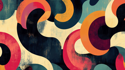 Abstract painting explores emotion, color, form, and imagination beyond realistic representation