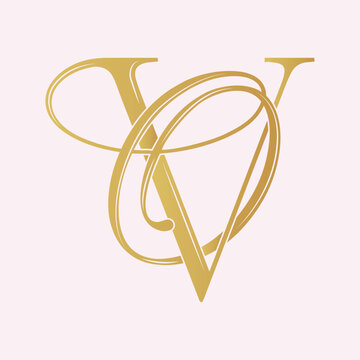 OV, VO, logo OV, Letter OV, monogram OV, vector, logo, Wedding Monogram Initials, Wedding Logo,Wedding Monogram, Logo Design