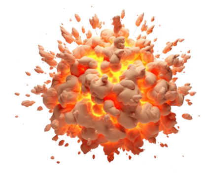 PNG Explosion fire destruction misfortune.