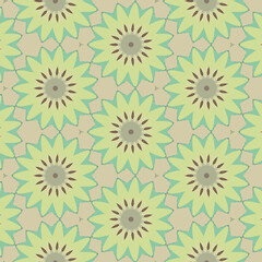 Flowers Pattern, Ornamental Wallpaper, Embroidery, Fantasy Home Decoration, Bohemian Style Ornaments, Botanical Illustrations, Floral Art, Interior and Exterior Surface, Natural Curtain, Seamless Art