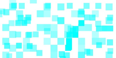 Abstract background with overlapping cyan squares on white background. Perfect for modern, minimalist designs.
