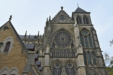 Ch&acirc;lons-en-Champagne, la Cattedrale di Saint Etienne, Francia