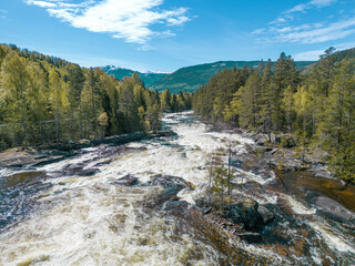 Norwegen, Norway, Tinnsja, Tinnsjå, See, Lake, River, Fluss, Episch, Wasser, Water, Deep, Düster,...