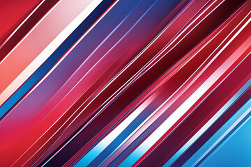 a vibrant abstract background featuring diagonal stripes with a gradient transition from blue to red tones