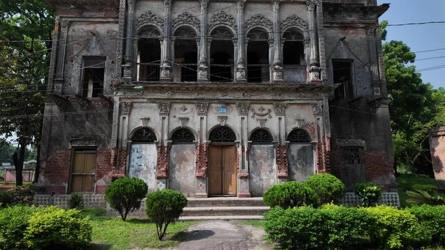 Old heritage house at Panam Nagar historic city, Sonargaon, Bangladesh
