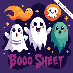 Halloween concept illustration design 