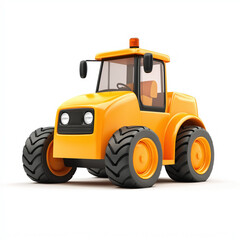 Obraz premium Road Roller Isolated