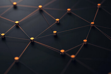 Complex token network with smart contracts automating exchanges, representing the interconnected nature of decentralized finance, Tokenomics, Automated token transactions