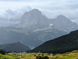 landscape in the mountains