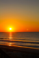 Sunrise over the Ocean