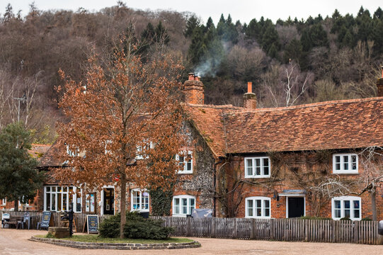 An old English village in Oxfordshire. 
