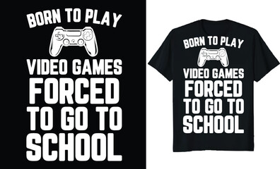 gaming t-shirt design