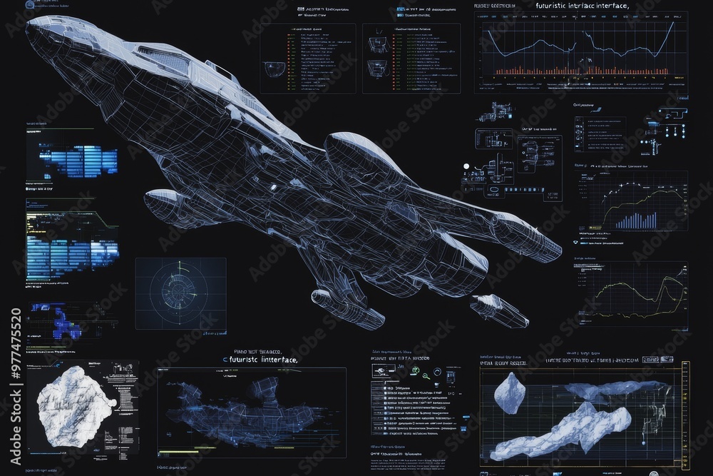 Aufkleber interface elements for the hud