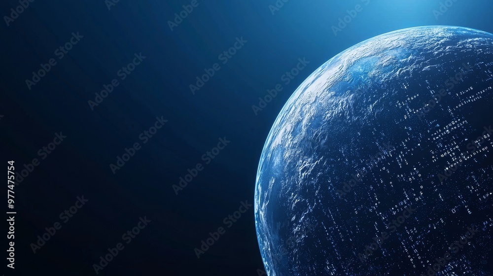 Aufkleber virtual head-up display for computer desktop screen with futuristic motion element user interface