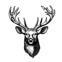 deer head silhouette