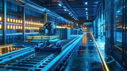 Automated Factory Production Line