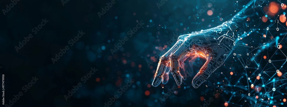 Aufkleber Experience working on digital transformation change management and internet of things user interfaces (IoT).