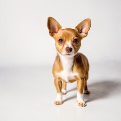 Obraz premium Peanut: The Tiny Braveheart