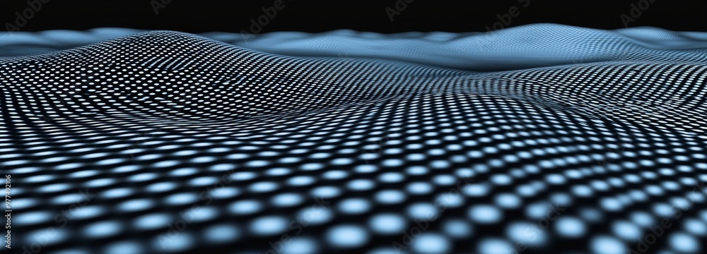 Poster Data visualization. Data technology illustration. Science background. 3D.