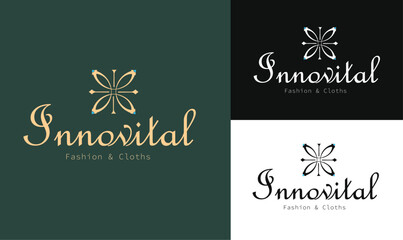 Fashion and cloth logo, Innovital logo.