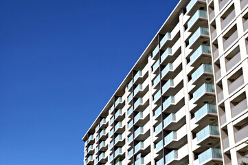 Fototapeta premium マンション写真。不動産関連の素材、建築写真の事例などに最適です。