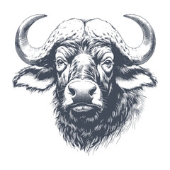 buffalo vector illustration