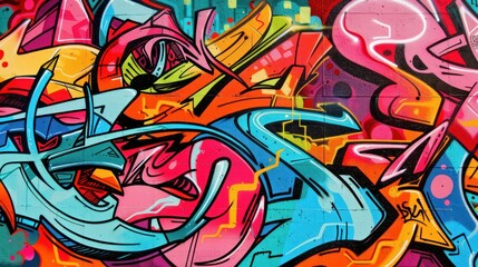 Vibrant Graffiti Art