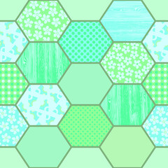 Fototapeta premium Vector - raute geometrical template seamless pattern.