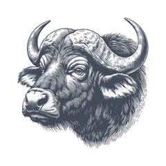 buffalo vector illustration