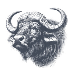 buffalo vector illustration