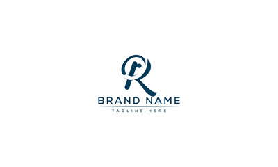 Logo design letter RR . Elegant modern. Vector template.