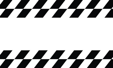 Black and white seamless checker pattern vector illustration.