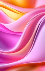 Obraz premium A minimal abstract background with a smooth gradient transition of pastel hues, perfect for adding a subtle, modern touch to design projects
