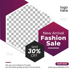 Square size social media post template. Corporate, advertising, promotion and business banner design vector template.