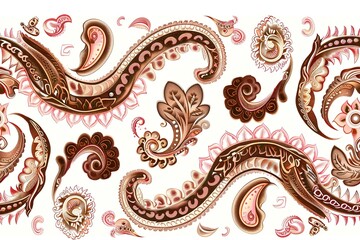 Obraz premium Ethnic abstract ikat art. Aztec ornament print. geometric ethnic pattern seamless color oriental. Design for background, curtain, carpet, wallpaper, clothing, wrapping, Batik