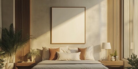 Stylish bedroom with elegant decor, natural light, and cozy bedding, perfect for relaxation and modern living.