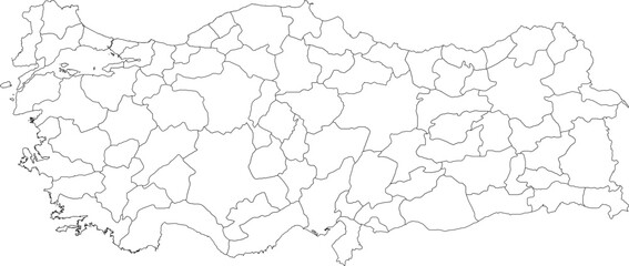 UKRAINE MAP with its administrative divisions and regions