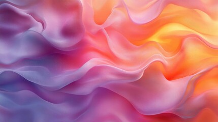 Obraz premium Tranquil Pastel Gradient with Delicate Organic Patterns and Soft Light Glow