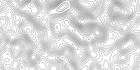 Topographic contour map. Vector cartography illustration. Map in Contour Line Light topographic topo contour. Illustrations of maps Abstract Geometric.