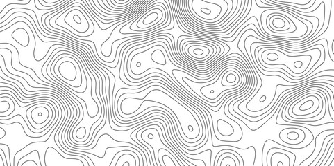 Topographic contour map. Vector cartography illustration. Map in Contour Line Light topographic topo contour. Illustrations of maps Abstract Geometric.