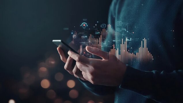 An automated data management system that connects KPIs and indicators to the database for reporting. A computerized business analysis system that uses intelligent AI robots to analyze data.