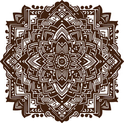 Colorful mandala design vector style