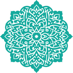 Colorful mandala design vector style