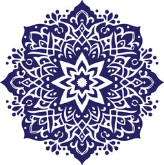 Colorful mandala design vector style